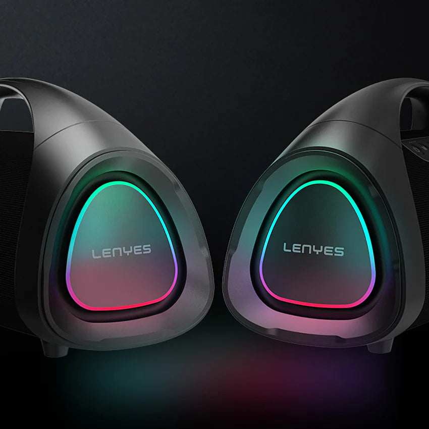 مكبر صوت بلوتوث بإضاءة RGB لينيس S873 | Lenyes S873 RGB Bluetooth Speaker