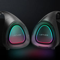 مكبر صوت بلوتوث بإضاءة RGB لينيس S873 | Lenyes S873 RGB Bluetooth Speaker