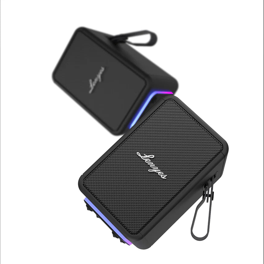 Lenyes S874 سماعات بلوتوث TWS محمولة | مقاومة للماء | RGB | v5.3 | Portable Wireless Earbuds