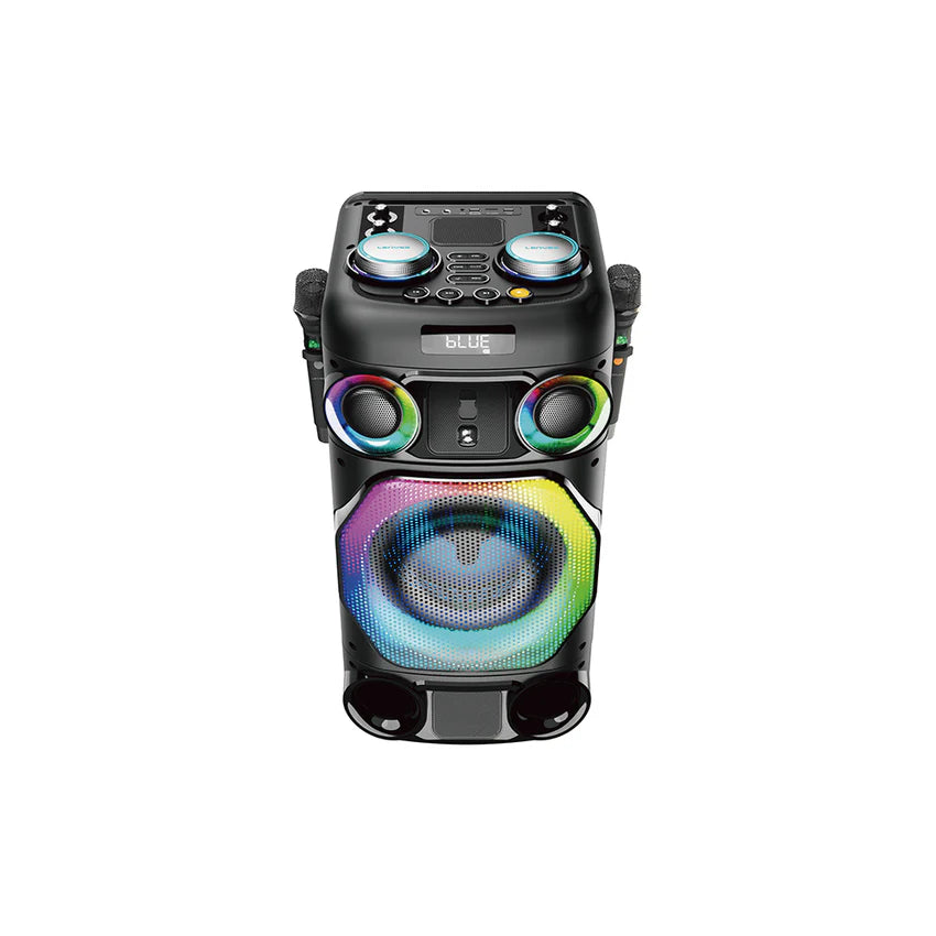 Lenyes S884 مكبر صوت بلوتوث 5.3 | TWS | مايكروفون مزدوج | إضاءة RGB | Wireless Speaker with Dual Mic