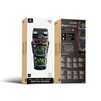 Lenyes S887 مكبر صوت بلوتوث 5.3 | TWS | مايكروفون مزدوج | إضاءة RGB | Wireless Speaker with Dual Mic