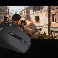 ماوس لاسلكي Lenyes WS105 صامت ثنائي بلوتوث + 2.4GHz دقة 1600 DPI | Lenyes WS105 Silent Wireless Mouse Dual Bluetooth 2.4GHz 1600 DPI Ergonomic