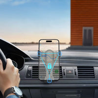 Lenyes CR181 360° Car Phone Holder Y-Grip - حامل هاتف السيارة لينيس CR181 دوران 360 درجة