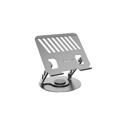 حامل كمبيوتر محمول Lenyes CR190 قابل للطي دوران 360 درجة تهوية فولاذ 10-17 بوصة | Lenyes CR190 Foldable Laptop Stand 360 Rotation Ventilated Carbon Steel 10-17 inch