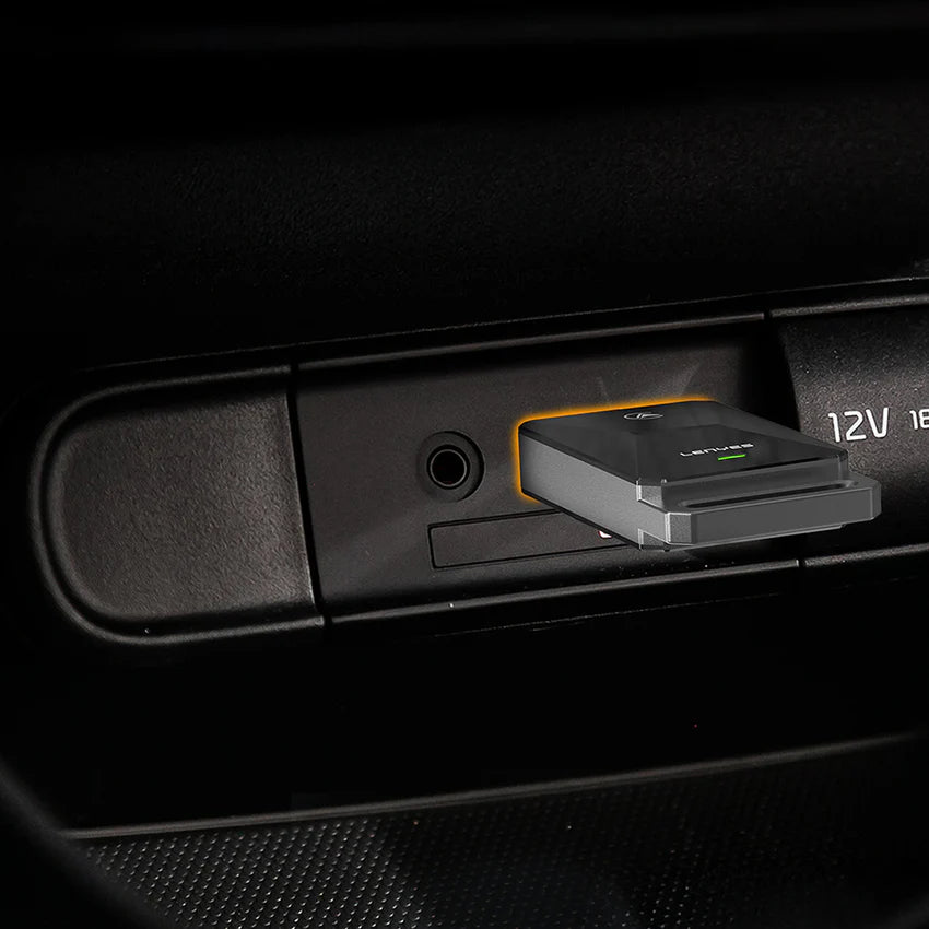 Lenyes LCP02 | محول سيارة لاسلكي بلوتوث 5.0 USB – Wireless Car Adapter