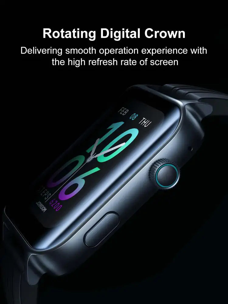 ساعة ذكية بشاشة 1.85 انش ومكالمات بلوتوث من جويرووم | JOYROOM JR-FT6 Smartwatch 1.85" with Bluetooth Calling