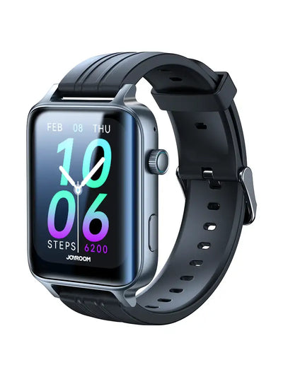 ساعة ذكية بشاشة 1.85 انش ومكالمات بلوتوث من جويرووم | JOYROOM JR-FT6 Smartwatch 1.85" with Bluetooth Calling