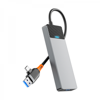 WIWU Linker 4 di 1 USB-C û Type-C HUB - Adaptora Hub a WIWU Linker 4 di 1 USB-C û Type-C de