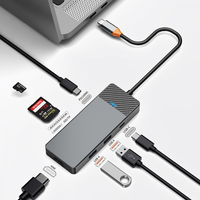 WIWU Linker 7 in 1 USB-C HUB - WIWU Multifunctional USB Hub Adapter