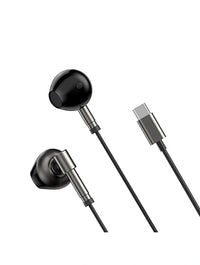 WiWU Ergonomic Design Type C Headsets 120cm Wired Sports Earphone - سماعات رأس بتصميم مريح من النوع سي مقاس 120 سم سلكية للرياضة من ويوو