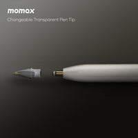 قلم موماكس Mag.Link Pro المغناطيسي الاحترافي لاجهزة ايباد | Momax Mag.Link Pro Pen, Professional Magnetic Active Stylus for iPad