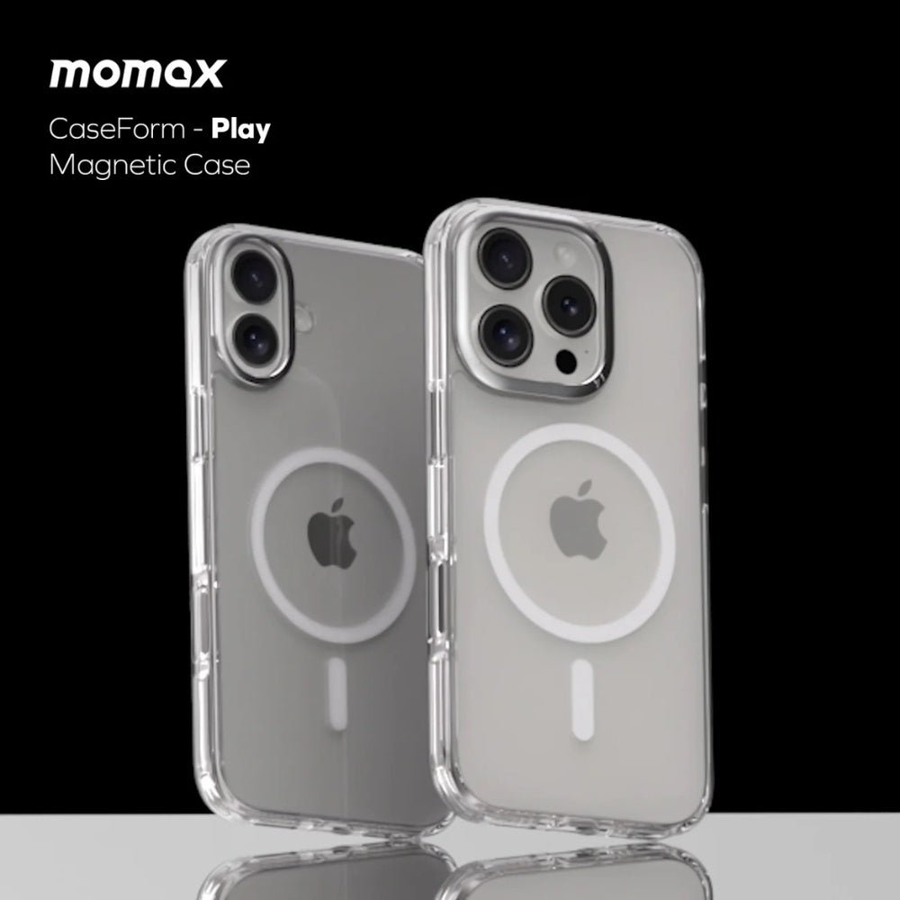 كفر موماكس بلاي المغناطيسي لايفون 16 برو ماكس | Momax Play Magnetic Case for iPhone 16 Pro Max