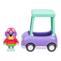 سيارة الجدات بلووي مع جانيت | Bluey Granny Car & Janet