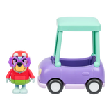 سيارة الجدات بلووي مع جانيت | Bluey Granny Car & Janet