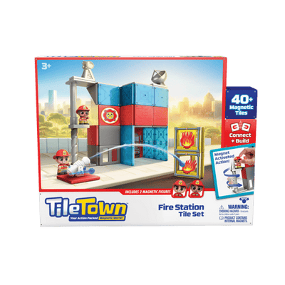 تايل تاون محطة الإطفاء المغناطيسية | Tile Town Fire Station