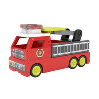 تايل تاون شاحنة إطفاء بالأضواء والأصوات | Tile Town Fire Truck Lights & Sounds