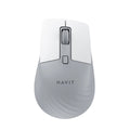 ماوس هافيت MS58WB اللاسلكي ثنائي الاتصال – رمادي | Havit MS58WB Dual‑Mode Wireless Mouse – Gray