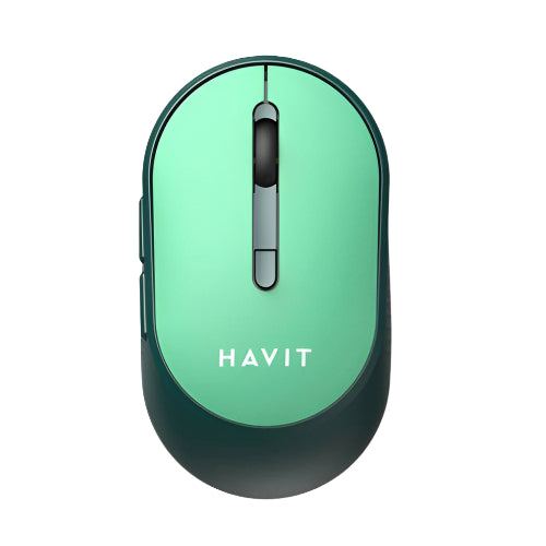 ماوس هافيت MS78GT اللاسلكي العالمي - اخضر | Havit MS78GT Wireless Universal Mouse - Green