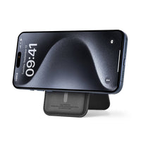 WiWU MW-003 2-in-1 Mag Wallet card holder with stand Black - product view