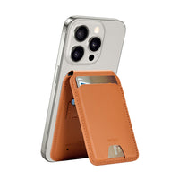 WiWU Mag Wallet FM MW-005 MagSafe leather card holder Brown - product view