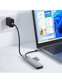WiWU Type C Adapter 7 di 1 Ji bo Macbook