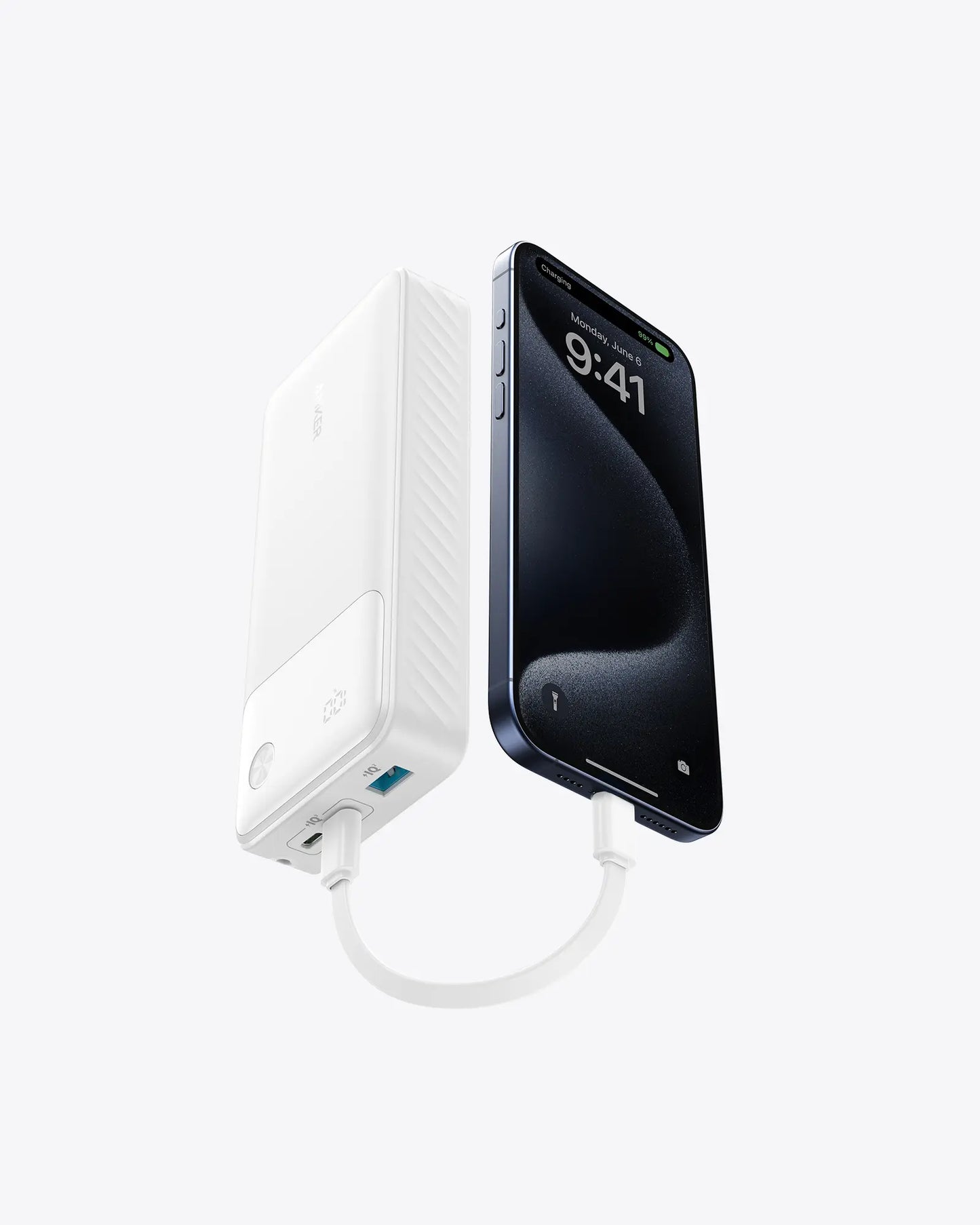 باور بانك أنكر بسعة 20,000 مللي أمبير وبقدرة شحن 30 واط  | Anker Power Bank 20,000mAh 30W