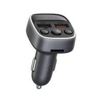 Oraimo OCC-32D Bluetooth Car Charger Black - Front View