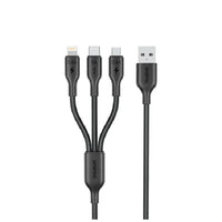 Oraimo DuraLine 4 OCD-118MCL 3-in-1 Cable Black - Main