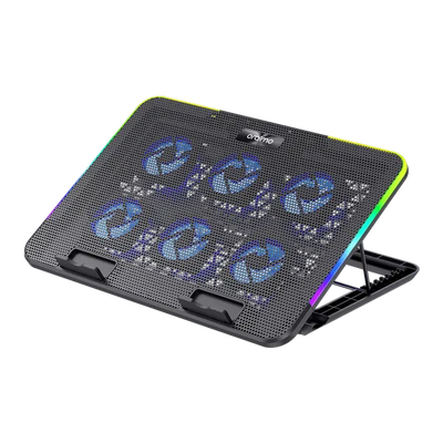 مبرد لابتوب Oraimo ChillDock بمنفذي USB مزدوجين – قاعدة تبريد هادئة ومتوافقة مع معظم أجهزة اللابتوب | Oraimo ChillDock Laptop Cooler with Dual USB Ports – Quiet Cooling Pad for Most Laptops