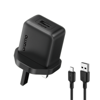 Oraimo طقم شاحن PowerMate 101 بقدرة 10 واط OCW-1112UM | Oraimo PowerMate 101 10W Micro-USB Charger Kit