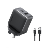 Oraimo طقم شاحن GaN بقدرة 33 واط OCW-7331U+C54 | Oraimo 33W GaN Charger Kit