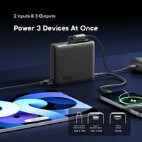 Oraimo PowerNova L21 OPB-7203C Power Bank Black - Ports Detail