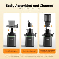 Oraimo EasyJuice OMJ-501A Slow Juicer - Assembly Detail