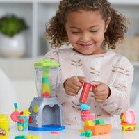 Play-Doh Swirlin Smoothies Blender Playset F9142 - contents