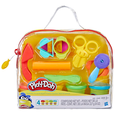 Play-Doh Starter Set B1169 - tote with tools and 4 cans