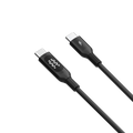 كيبل موماكس إليت لنك تايب سي الى تايب سي مع شاشة LED وبقدرة شحن سريع 100 واط وطول 1.2 متر | Momax EliteLink USB‑C to USB‑C PD 100W Cable with LED Display, 1.2m