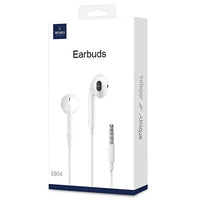 سماعات أذن ويوو EB101 سلكية 3.5 ملم إرجونومية - أبيض | WiWU Wired Earphone EB101 3.5mm Ergonomic Earbuds - White