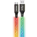 كابل شحن USB-A إلى USB-C حتى 3 أمبير 1.2 متر فيليبس DLC5140A/00 | Philips DLC5140A/00 USB-A to USB-C Charging Cable