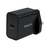 شاحن جداري USB-C بتقنية Dynamic Power فيليبس DLP5314CB/05 أسود | Philips DLP5314CB/05 Dynamic Power USB-C Wall Charger