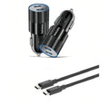شاحن سيارة 60 واط مع كابل USB-C فيليبس DLP5521CC/00 | Philips DLP5521CC/00 60W Car Charger with USB-C Cable
