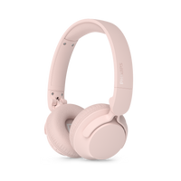 سماعة رأس لاسلكية فيليبس TAH4000 | Philips TAH4000 Wireless On-ear Headphones — وردي