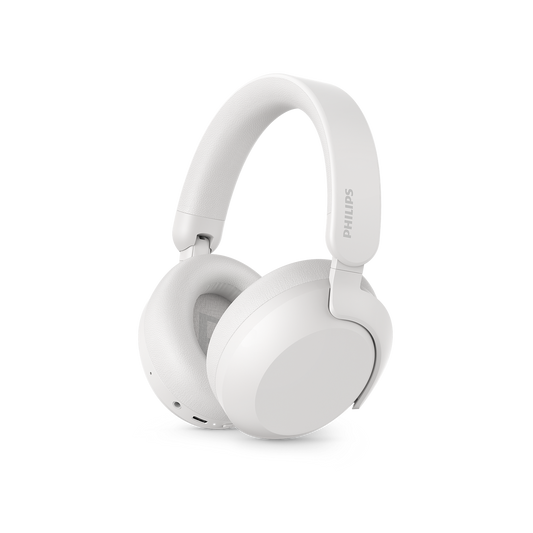 سماعة رأس لاسلكية بإلغاء الضوضاء فيليبس TAH8000WT/97 أبيض | Philips TAH8000WT/97 Noise Canceling Over-ear Headphones — أبيض