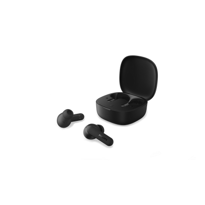 سماعات أذن لاسلكية بإلغاء الضوضاء فيليبس TAT2200 | Philips TAT2200 ANC True Wireless Earbuds — أسود