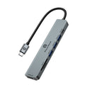 موزع USB-C مع HDMI بدقة 4K وشحن PD بقدرة 100 واط من فون بلانيت DS07 | Phone Planet DS07 USB-C Hub with 4K HDMI & 100W PD