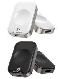 شاحن محمول لساعة Apple بمنفذي USB-C وLightning من فون بلانيت PP-WC05 | Phone Planet PP-WC05 Portable Apple Watch Charger with USB-C & Lightning