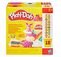 بلاي دو طقم تخيّل أي شيء 18 علبة كبيرة | Play-Doh Imagine Anything 18-Pack G0522