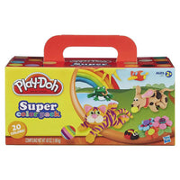 Play-Doh Super Color Pack 20 cans A7924 - packaging