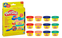 Play-Doh Treats and Favors 12-Pack G0519 - box back