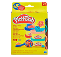 بلاي دو باكيت التوزيعات 12 علبة صغيرة مع ملصقات | Play-Doh Treats and Favors 12-Pack G0519