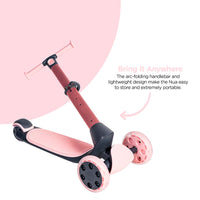 Yvolution Y Glider Nua Scooter Pink